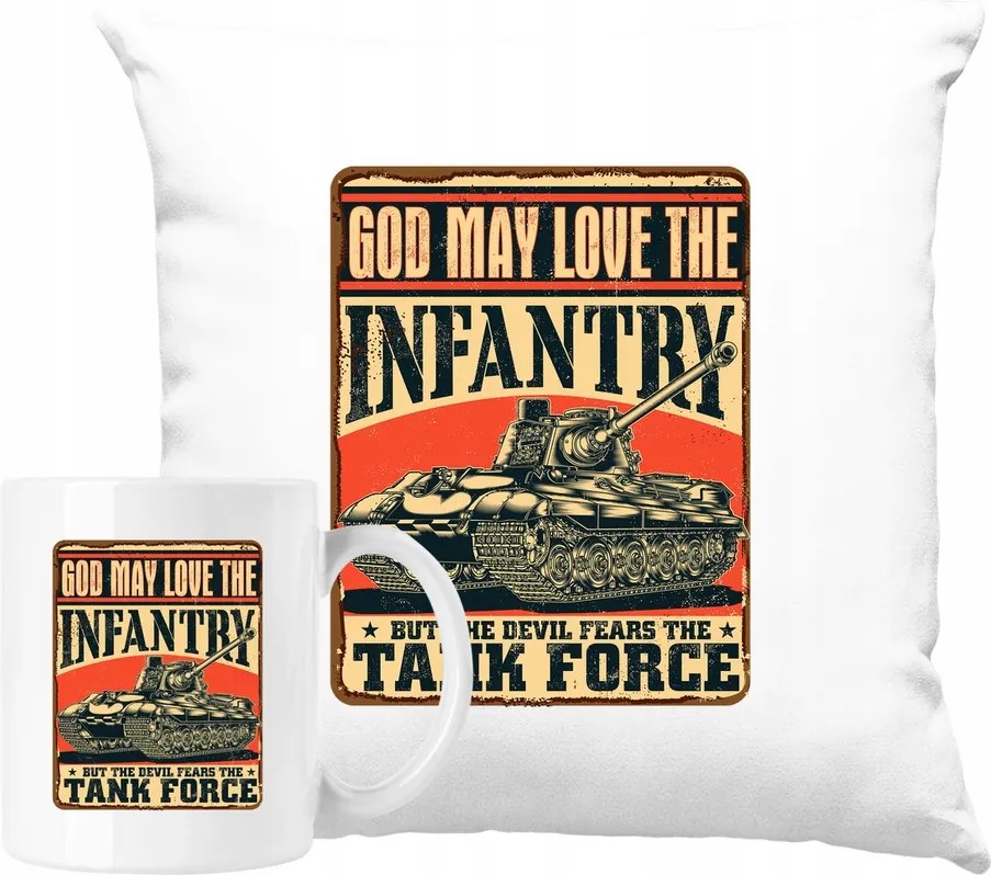 Bögre Szett Tank Tigris II Katona Tank Ajándék Ötlet