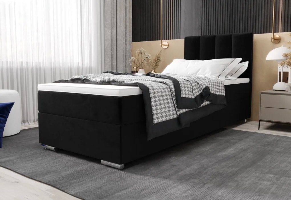 SARINA 2 kárpitozott ágy, 90x200, itaka 50, balos