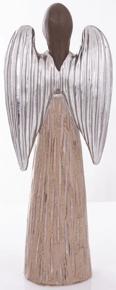 Dekorfigura angyal Műanyag Többszínű 38x14x8,5cm
