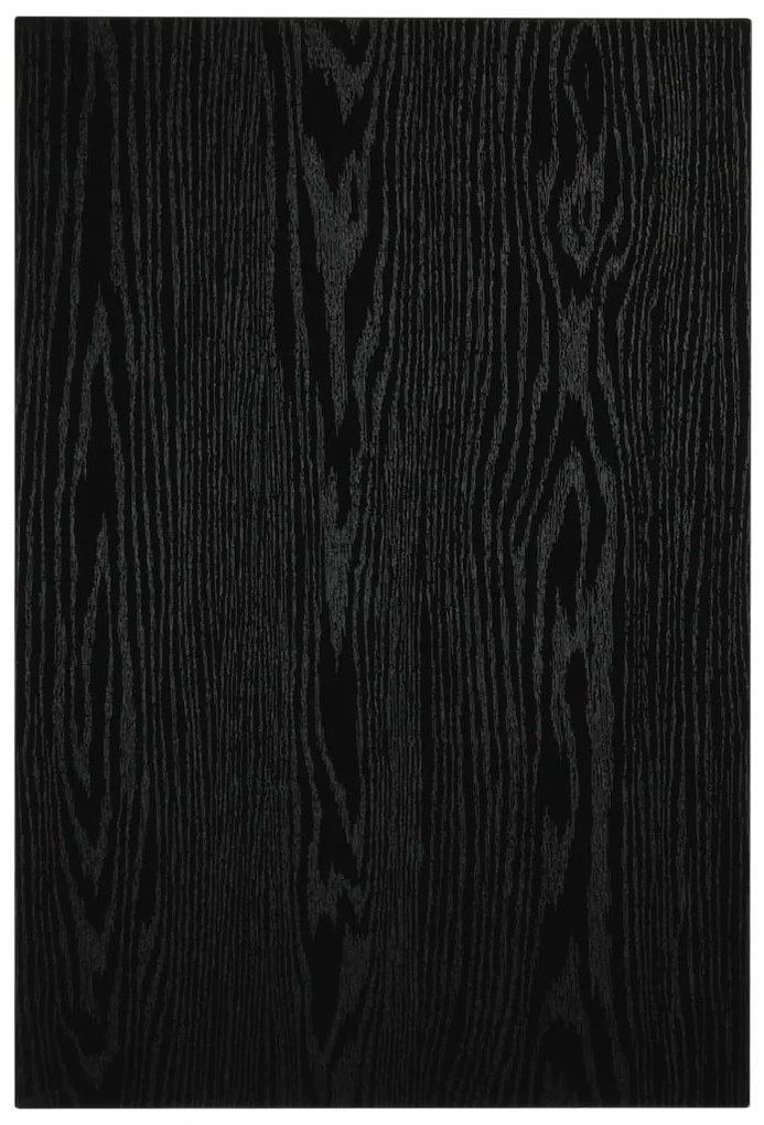 2-részes fekete kerámia fürdőszobai bútorszett