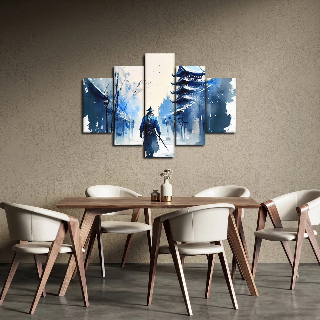 Kép - Szamuráj, akvárium (150x105 cm)