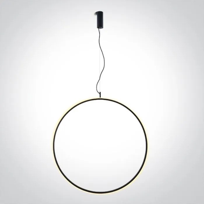 ONE LIGHT 63152C-B-W DECORATIVE Modern Led Függesztett Lámpa Fekete LED IP20