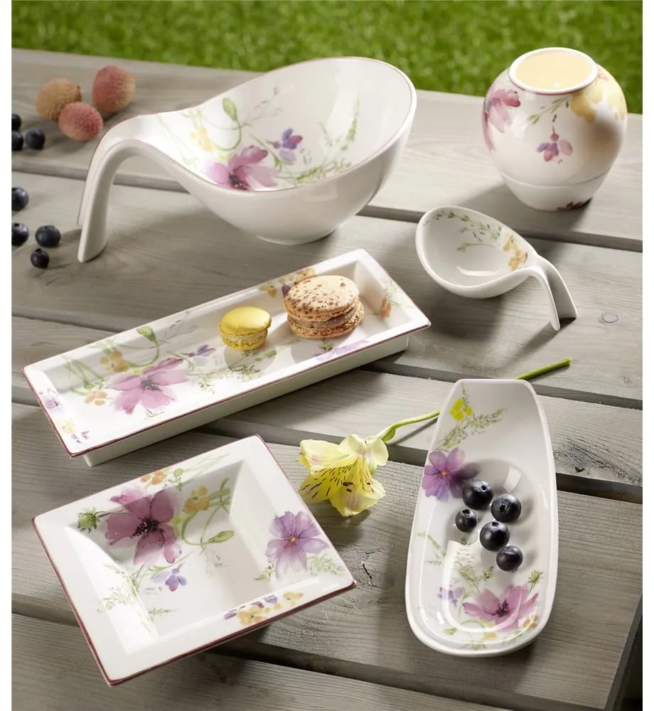 Mariefleur Gifts virágmintás porcelán szervírozó tálca- Villeroy &amp; Boch