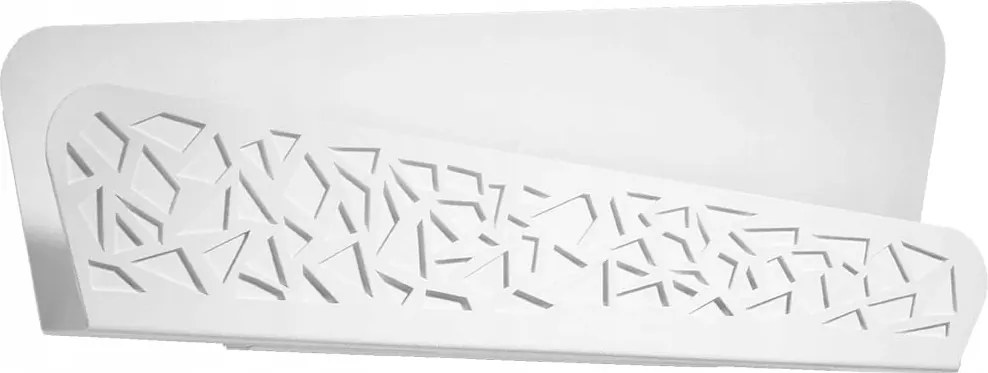 Fali lámpa fehér dekoratív modern hálószoba nappaliba 40 cm Sollux