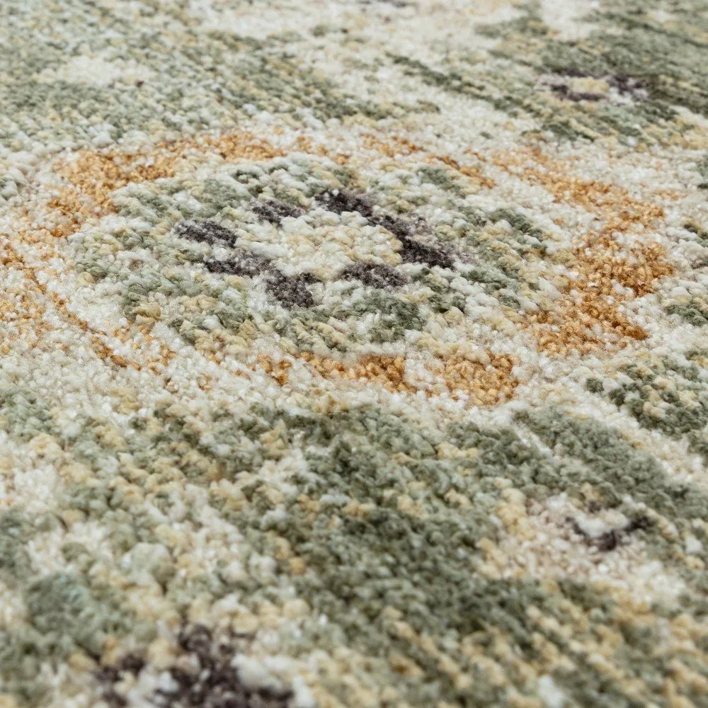 Zöld-bézs kézi szövésű szőnyeg 200x300 cm Heriz Ornate – Asiatic Carpets