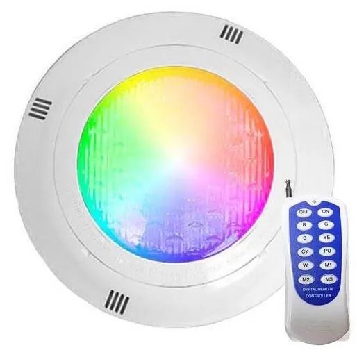 HADEX LED RGB medence világítás LED/45W/12V IP68 + távirányító HD0498