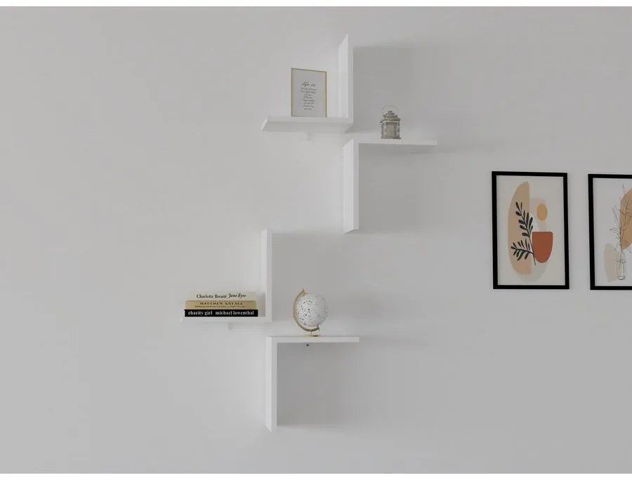 Fali polc Face - White