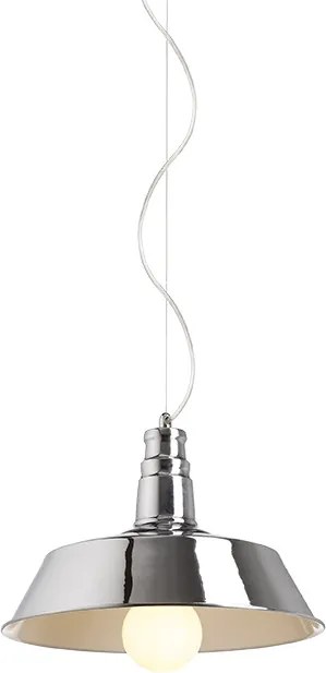 RENDL GOLDIE 36 függőlámpa króm 230V LED E27 30W