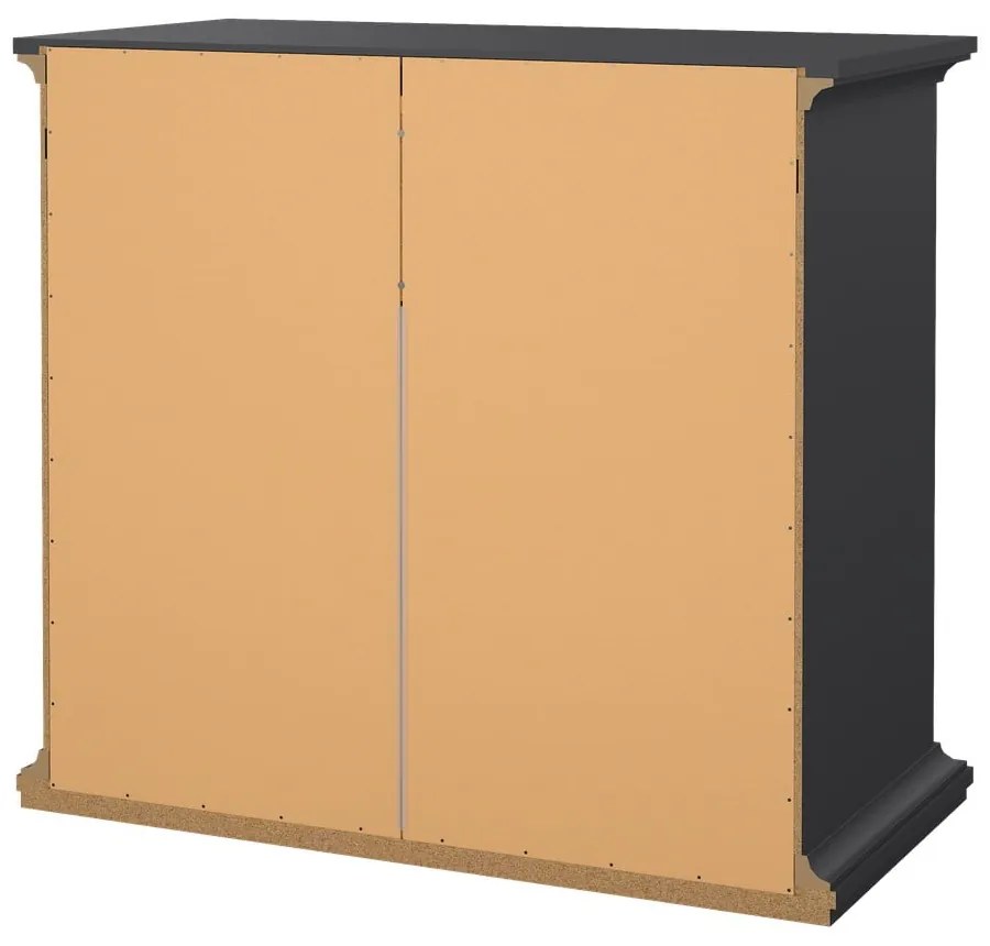 Szürke alacsony komód 96x87 cm Paris – Tvilum