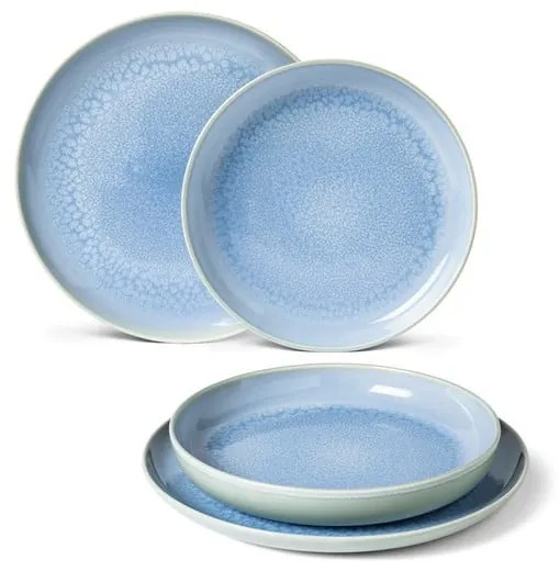 Like Crafted 4 db-os türkiz porcelán tányér készlet - Villeroy & Boch