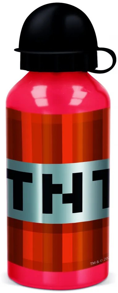 Minecraft TNT alumínium kulacs 400 ml