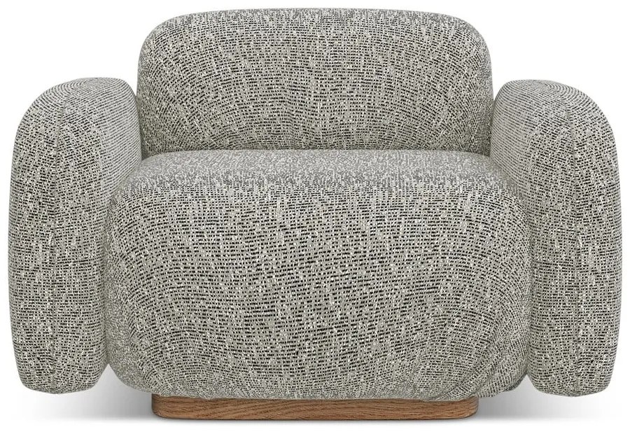 Szürke fotel Ailani – Makamii