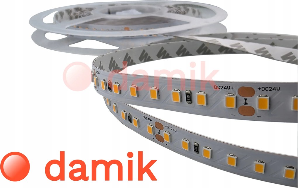 Led szalag 2835 24V 5m 11,5W/m 4000K 128led/m 1728lm/m IP20 5 Év Garancia