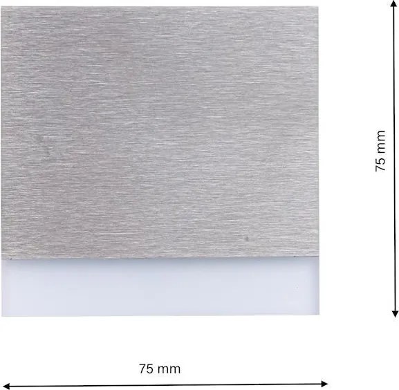 Eko-Light BERG EKS4406 Beépíthető lépcsőházi lámpa 1x0,6W/LED 6500K 15LM IP20