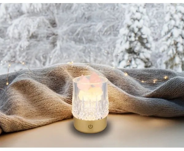 Globo 21044 - LIZZY LED/1W/5V 1200 mAh érintős asztali lámpa, arany