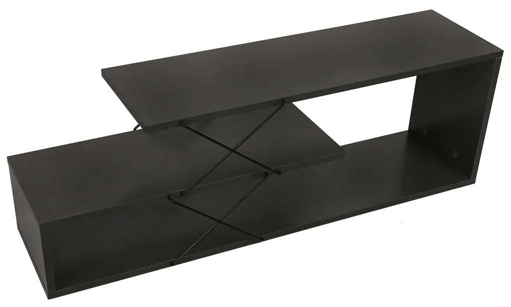 TV asztal Zigzag antracit