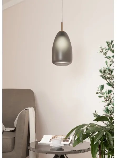 Eglo 900506 - Csillár zsinóron ALOBRASE 1xE27/40W/230V