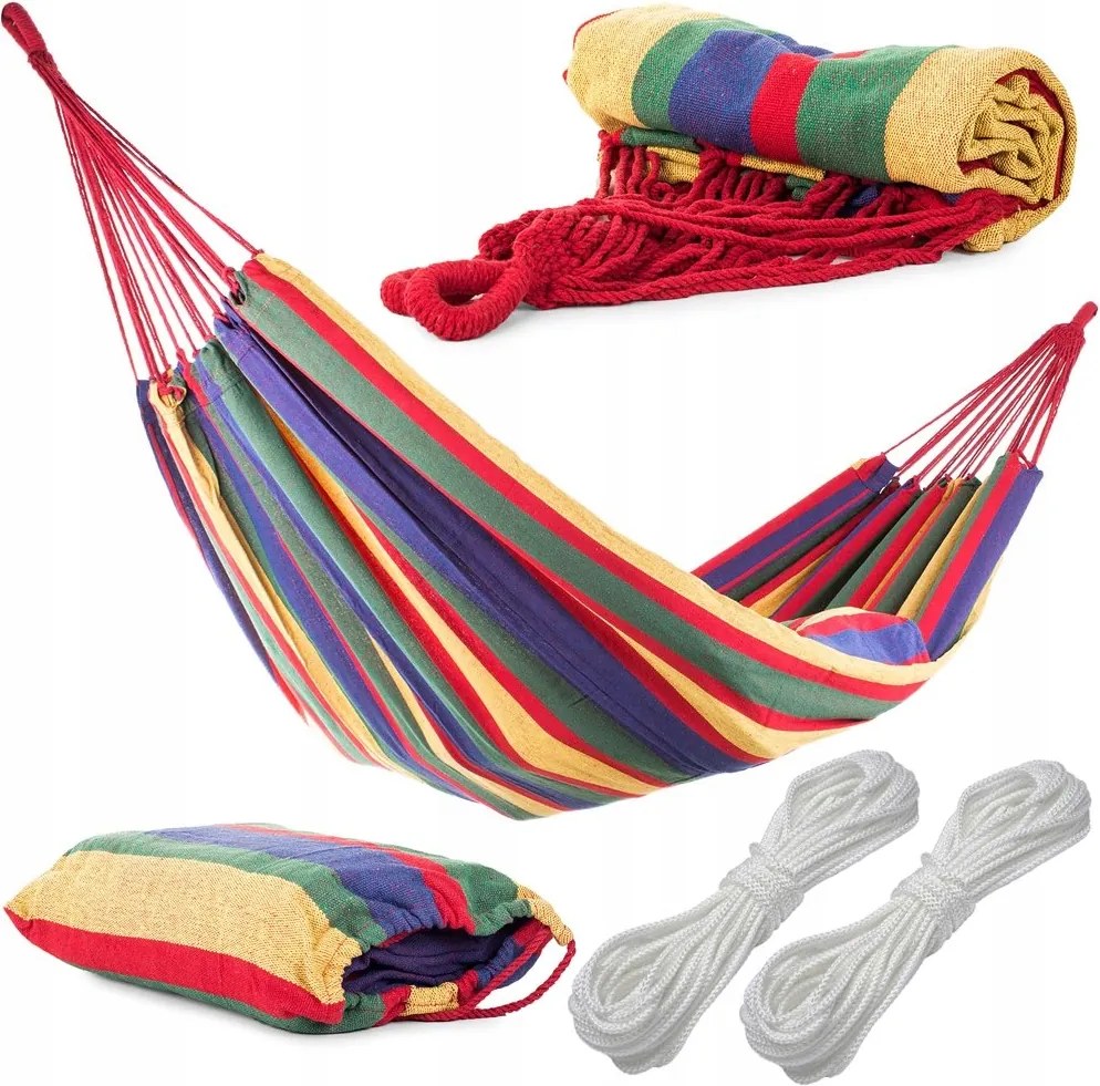 Kétszemélyes kerti függőágy xxl nagy 200kg 200x150