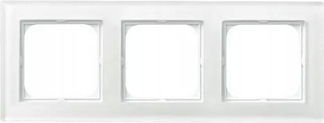 Ospel Sonata fehér üveg keret R-3RG/31 (6mm)