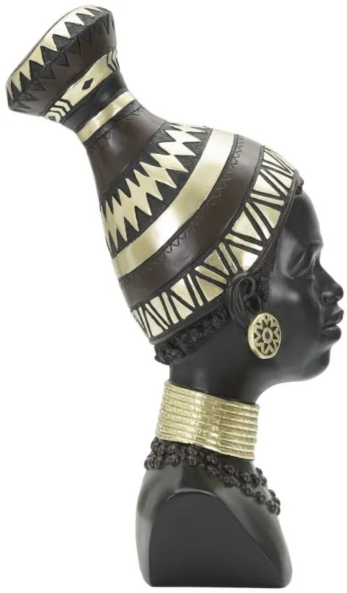 Massai nő törzs 23x19x38,5cm