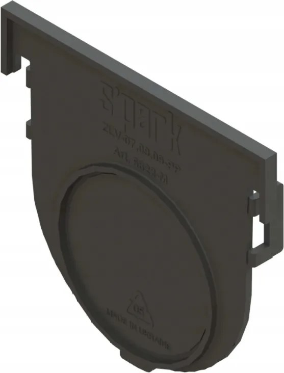 Lineáris Vízelvezetés H90 vályúsapka