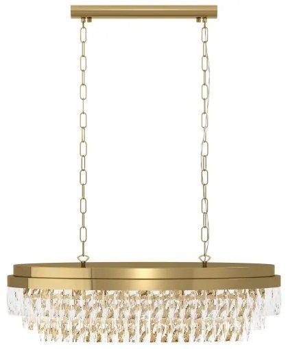 Eglo 39462 - Csillár láncon VALPARAISO 10xE14/40W/230V arany