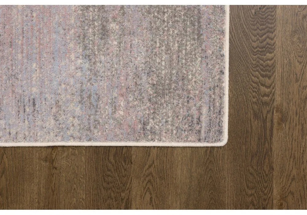 Rózsaszín-szürke gyapjú szőnyeg 160x240 cm Calvi rose – Agnella