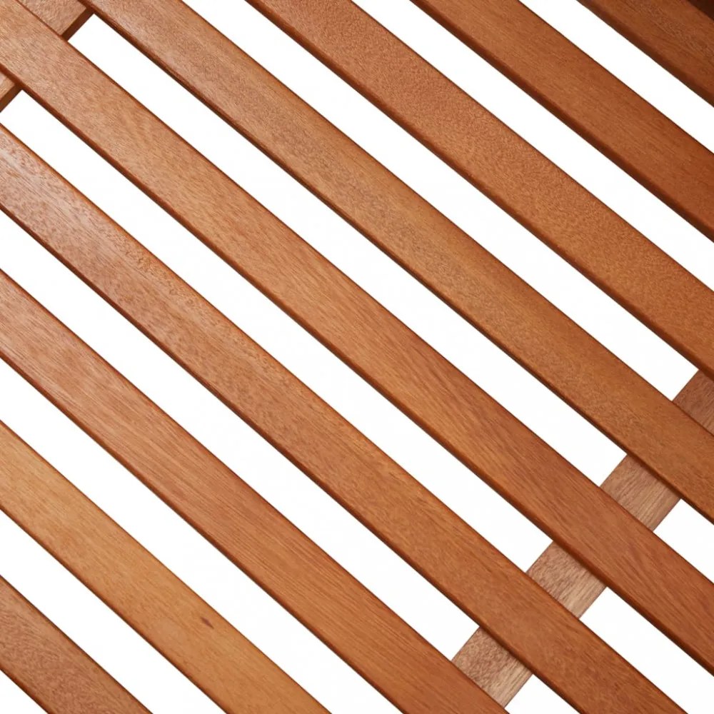 tömör eukaliptuszfa kerti tárolóláda 117 x 50 x 55 cm