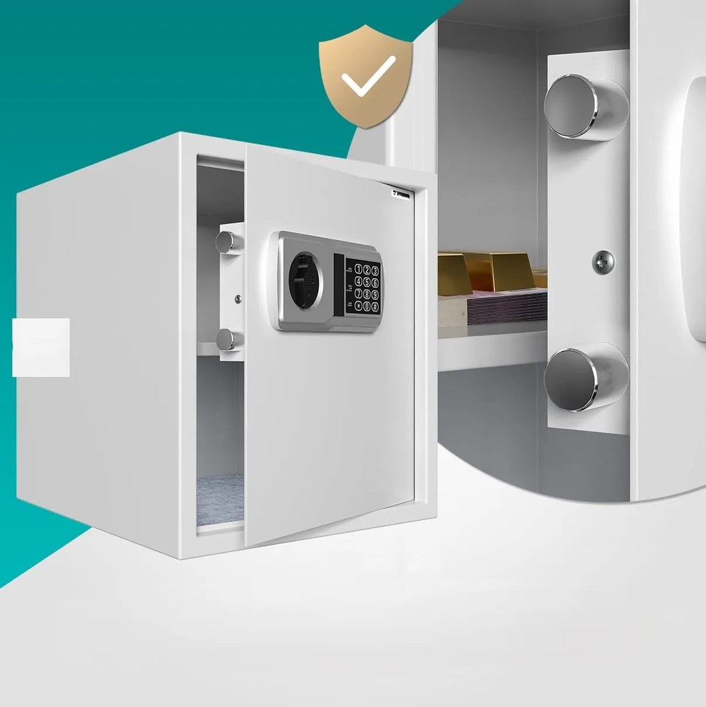 SECURITY elektromos bútorszéf, 35 x 40 x 40cm Deuba