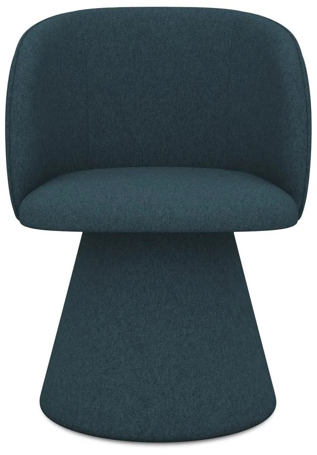 Petróleum színű kárpitozott étkezőfotel Maia – Makamii