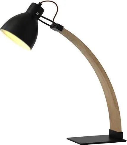 Asztali lámpa tömör fa E27 / 60W - WRE161