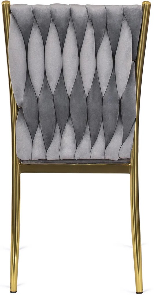 Szürke Bársony Étkezőszék. DAN