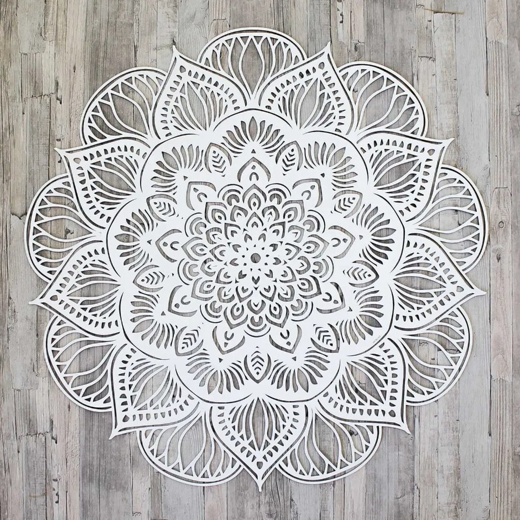 DUBLEZ | Lótuszvirág mandala - 3D falikép | Fali kép