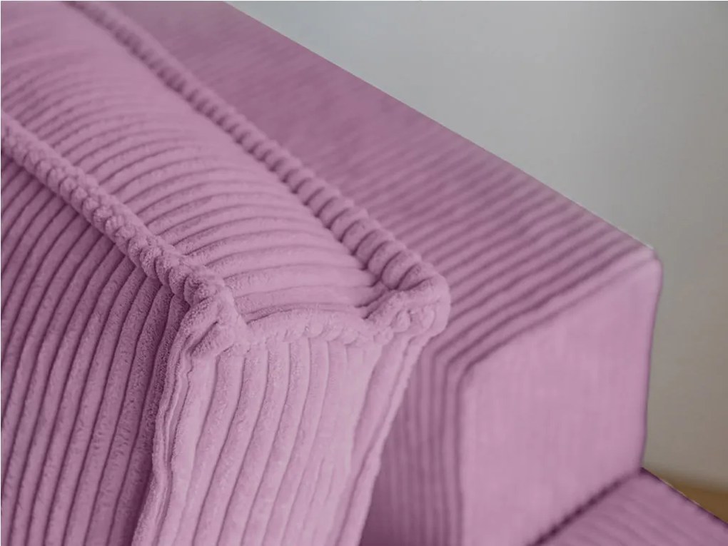 Kialakítás fotel SMART SET, lila puffal