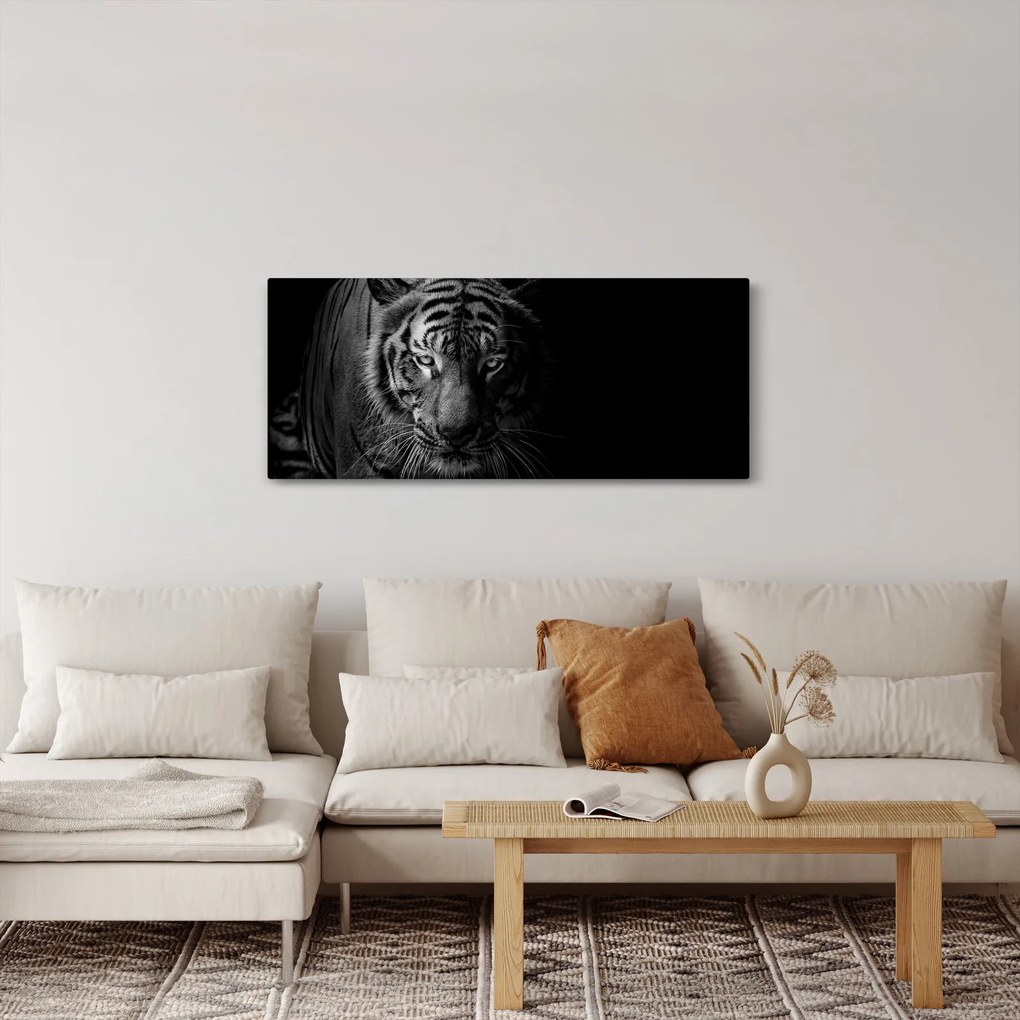 Egy vadtigris képe (120x50 cm)