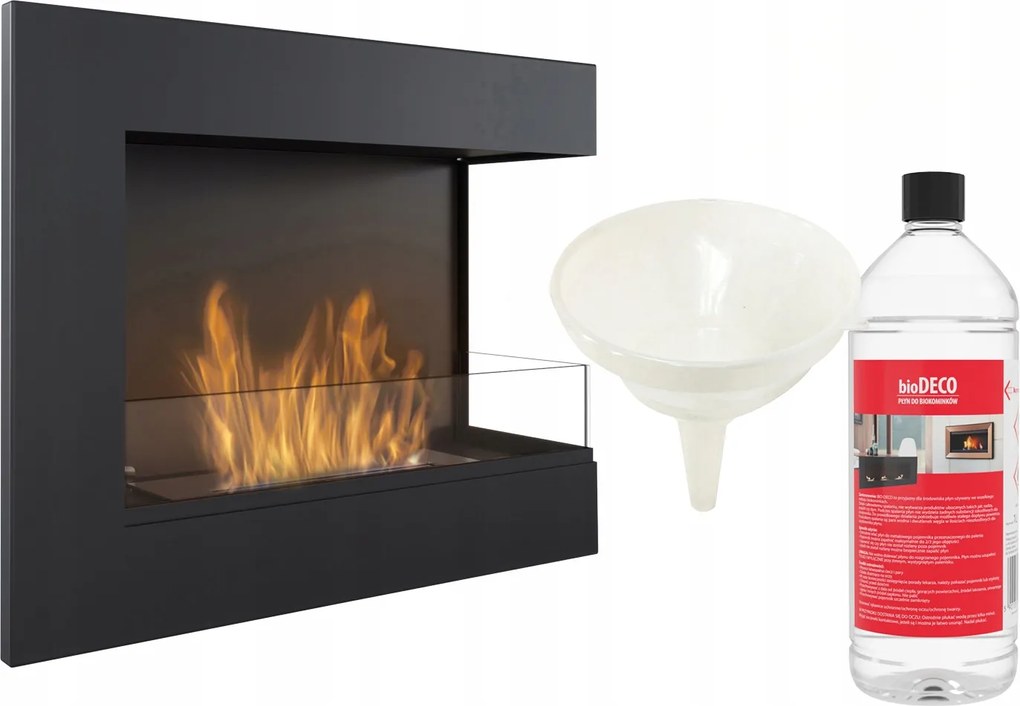 Biokandalló Saroküveggel Delta 600mm P 60cm TüV