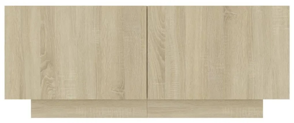 Sonoma-tölgy színű forgácslap éjjeliszekrény 100 x 35 x 40 cm
