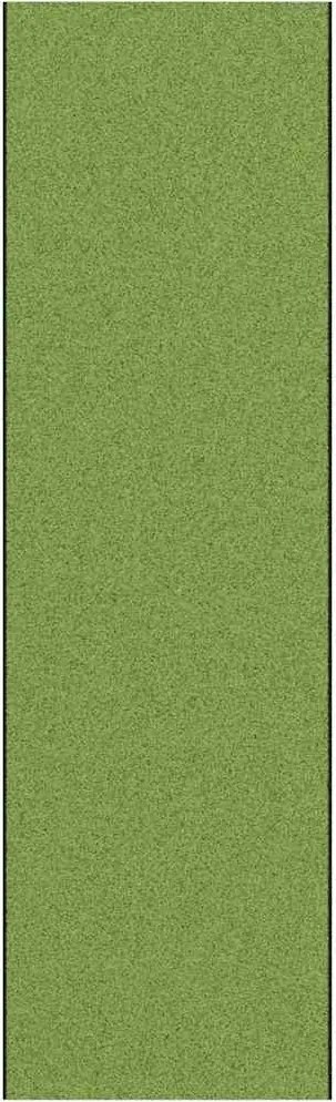 vidaXL Ajtószőnyeg Egyéb Zöld és Fekete 120 x 400 cm Poliamid és PVC