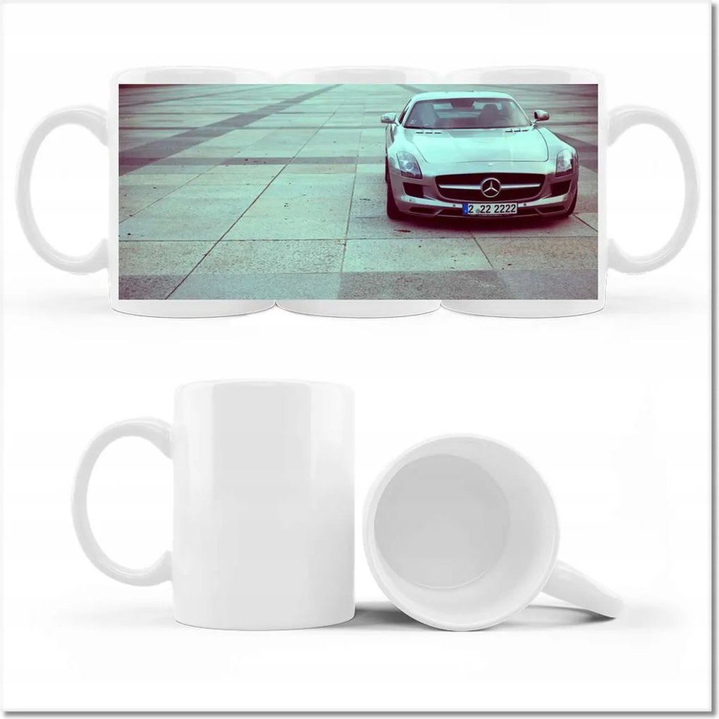 Mercedes Autó fényképes bögre