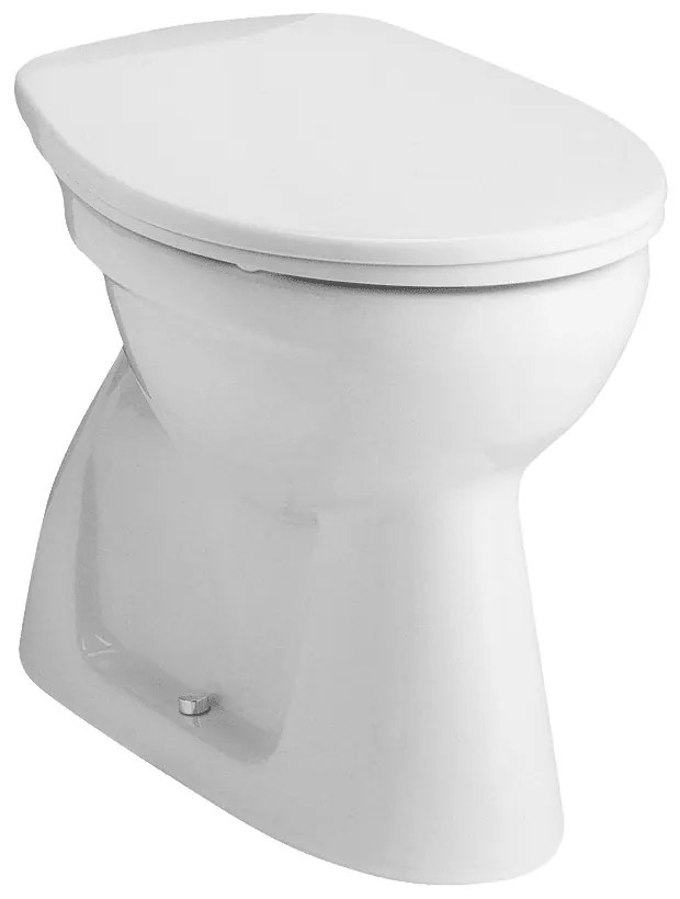 ALFÖLDI 4033 Bázis mélyöblítésű alsó kifolyású WC, nyújtott, fehér
