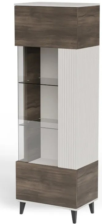 Random 2 W-1 üveges tároló kasmír/dió