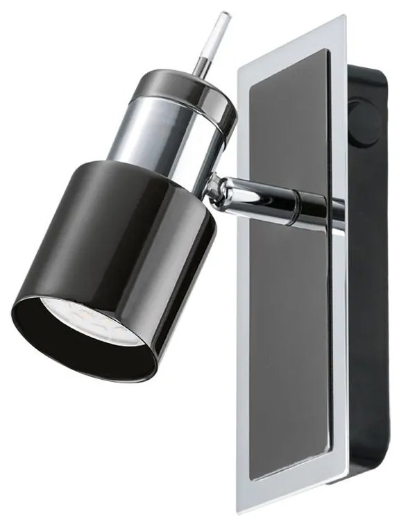 Eglo 30832 - LED Spotlámpa DAVIDA 1 1xGU10/5W/230V fekete 30832