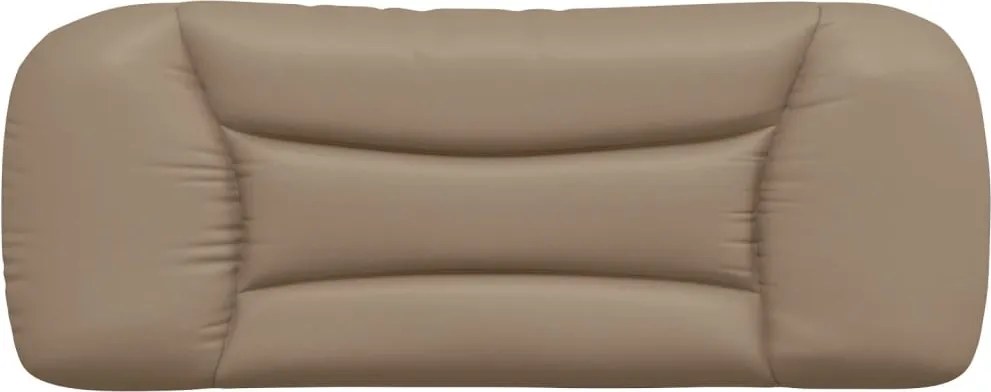 cappuccino színű műbőr fejtámla párna Hvar 100 cm