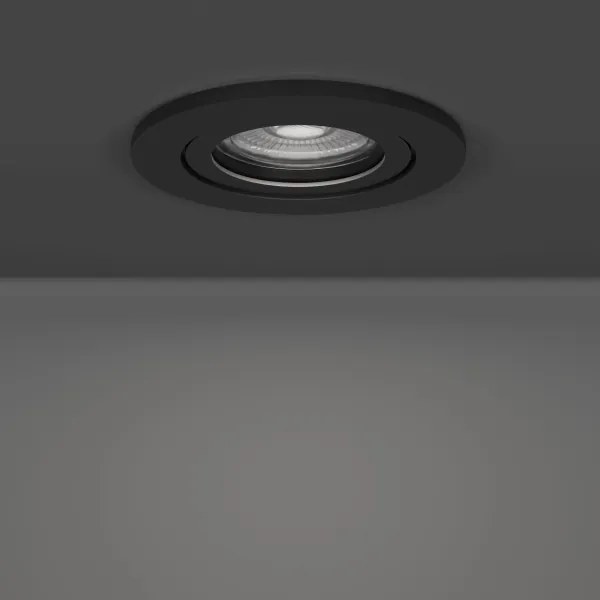 Eglo 902265 - SZETT 3x LED beépíthető mennyezeti spotlámpa BARRANCO LED/4,8W/230V fekete