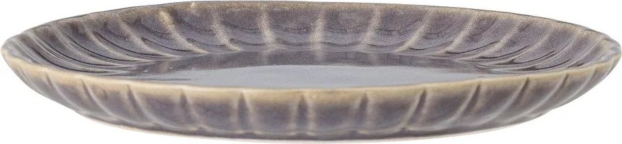 Sötétlila kőedény desszertes tányér ø 20 cm Latina – Bloomingville