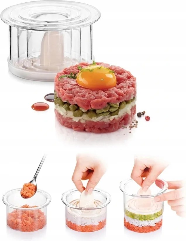 Formázó Formák Ételek Formázásához Karikák 3 Db-os