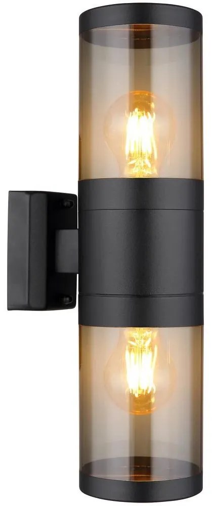 Globo 32014-2BS - Kültéri fali lámpa XELOO 2xE27/60W/230V IP44