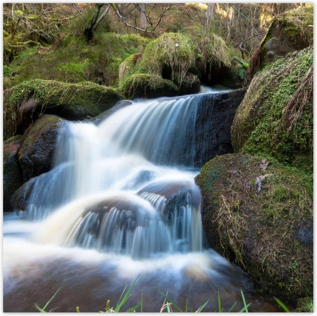 Poszterek 30x30 Hegyi zuhatag