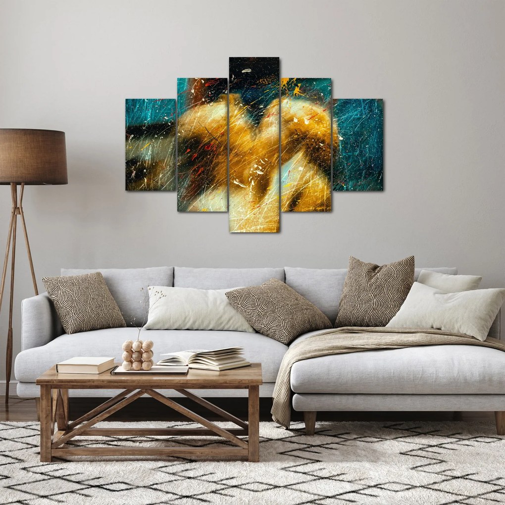Kép - Csókolózó angyalok (150x105 cm)