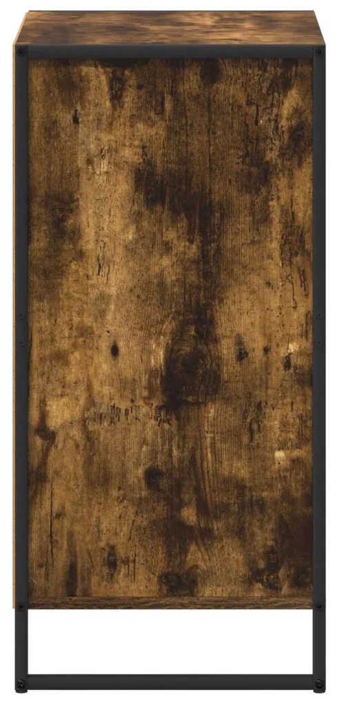 Széf fiókkal Füstös tölgy 42 x 36 x 75.5 cm Faanyag